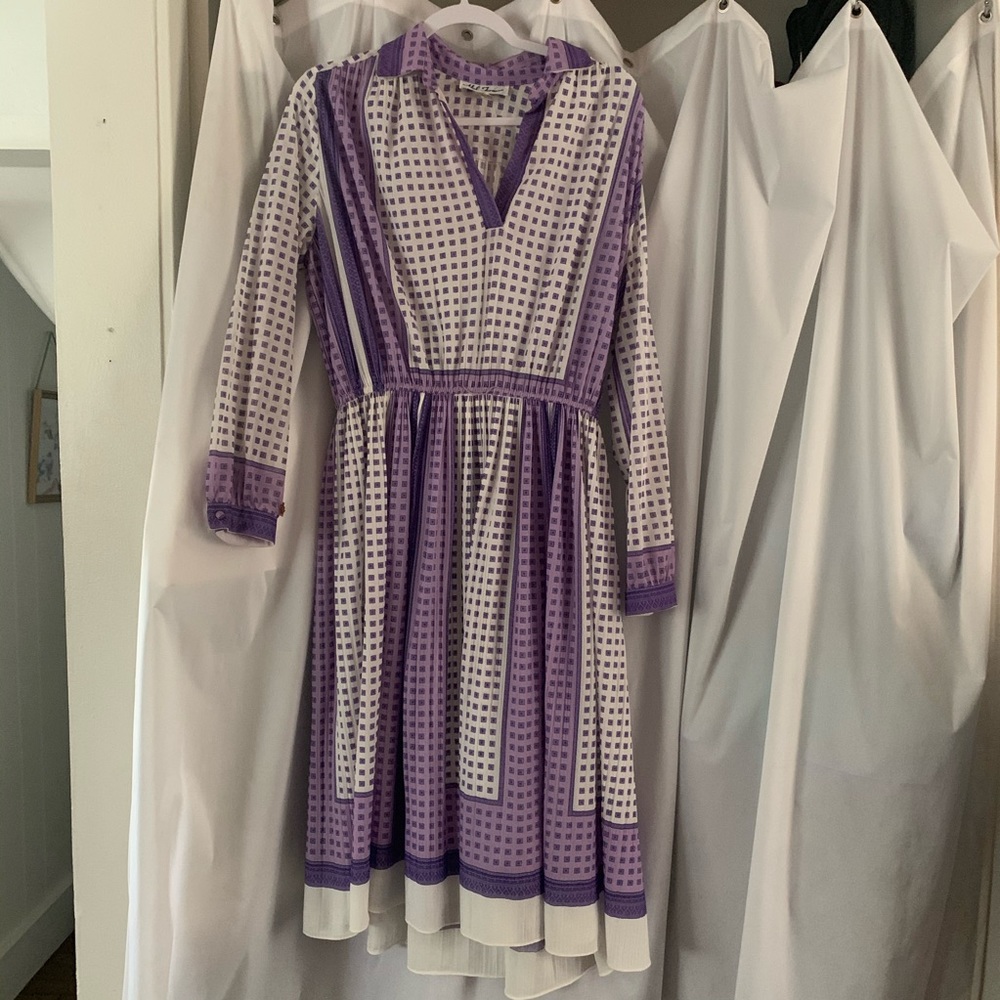 Pleated stretchy Vintage dress